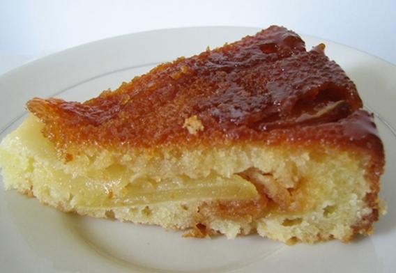 焦糖苹果翻转蛋糕的做法