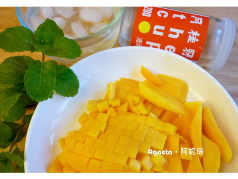 [������?Sweet] â����ƶ���Sake Jelly w/Fresh Mango��������