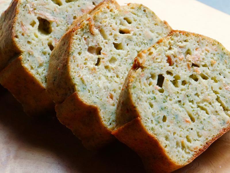 香芹鲑鱼咸蛋糕的做法