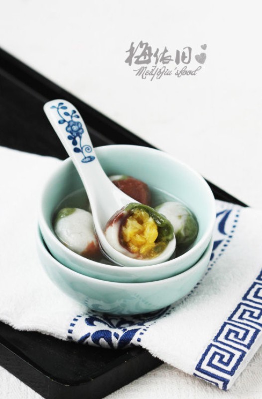 香橙汤圆的做法