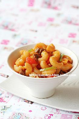 牛肉炒通心粉的做法