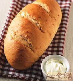 核桃高纤面包的做法