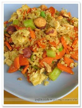 摩洛哥风味榛子炒饭的做法