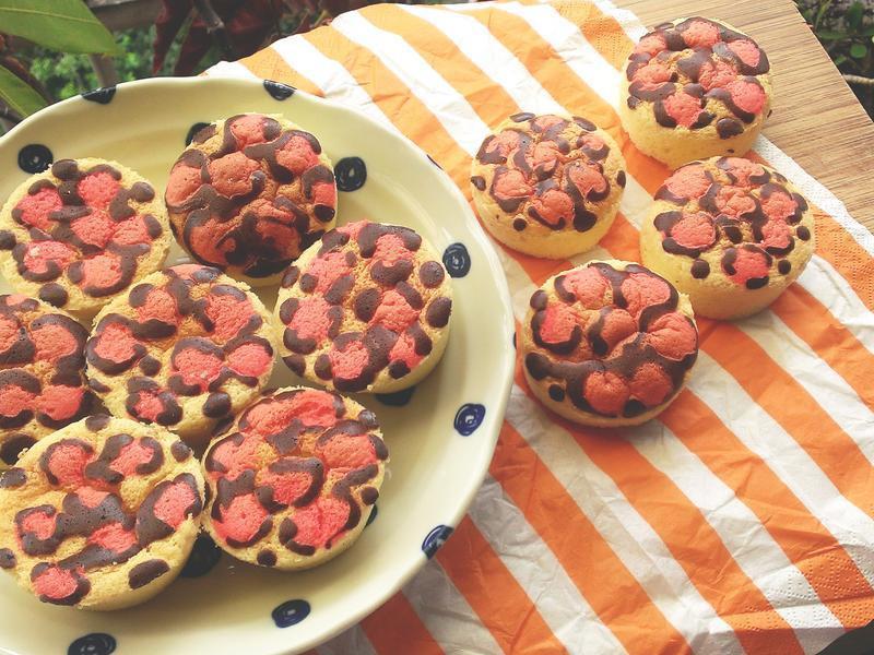 豹纹蛋糕 (蜂蜜棉花配方)的做法