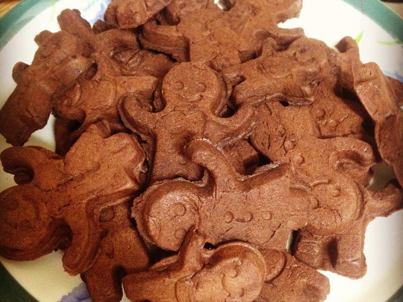 比利时松饼之姜饼人大战【可可口味】的做法