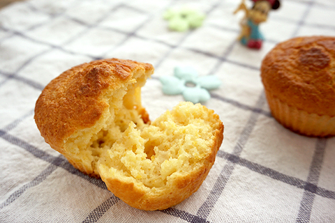 糯玉米马芬的做法