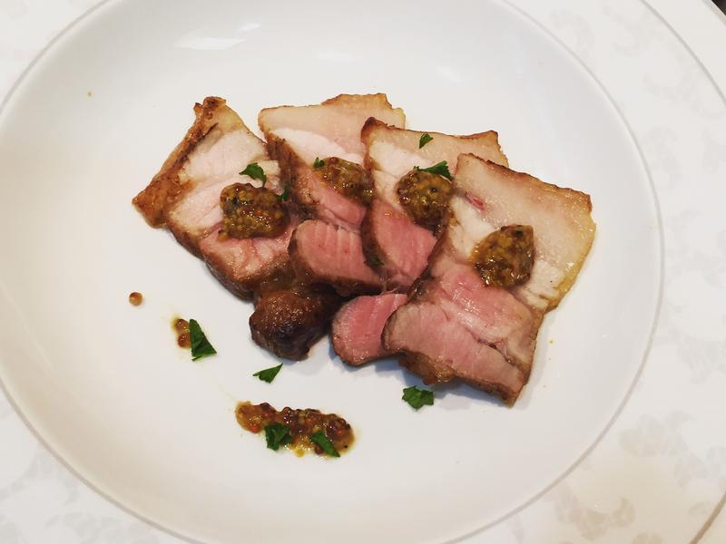 黄芥末五花肉的做法