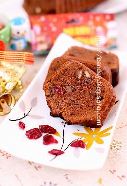 可可果仁蛋糕的做法