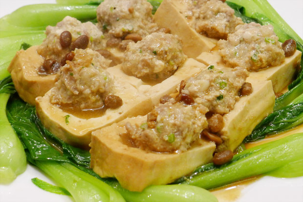 豆腐酿肉(豆油伯缸底酱油)的做法