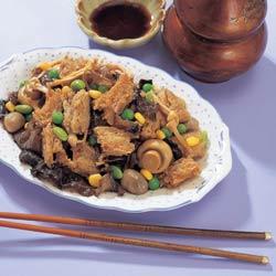 锦绣烤麸的做法