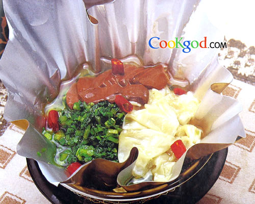 纸锅血燕的做法