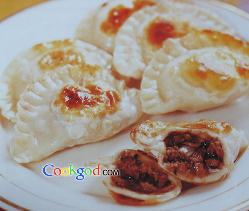 孜然牛肉大葱煎饺的做法