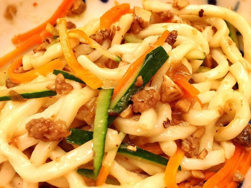 简单素炸酱面的做法