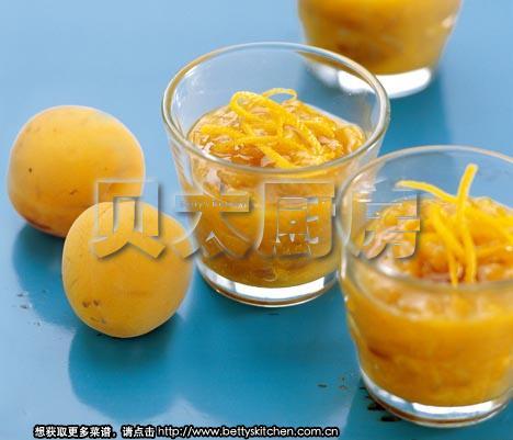 甜杏果酱的做法