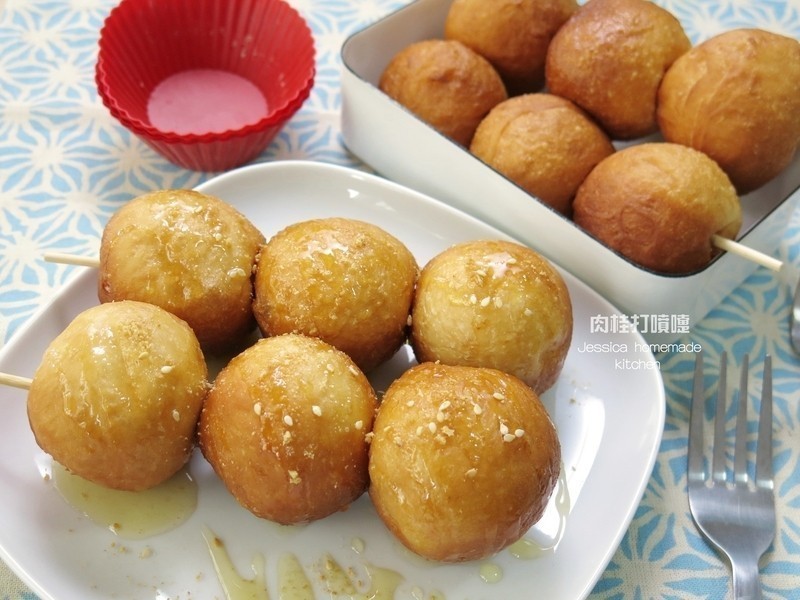 糖葫芦面包丸子*Panasonic制面包机的做法