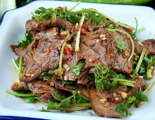 凉拌酱牛肉的做法