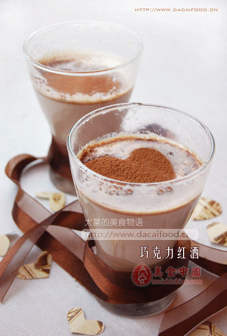 巧克力红酒的做法