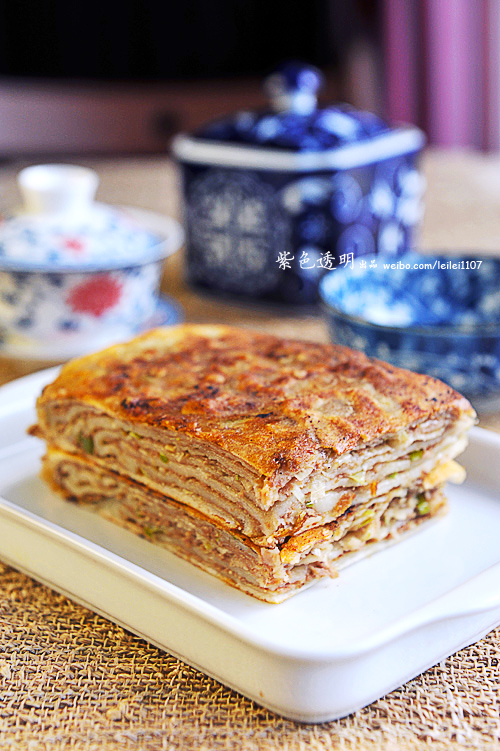 让人幸福得掉渣的——千层肉饼的做法