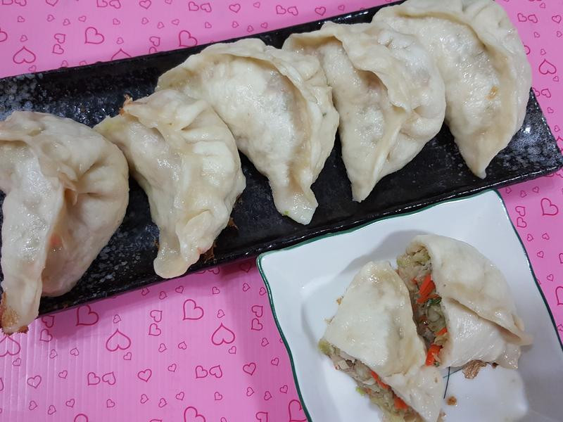 水煎饺子包的做法