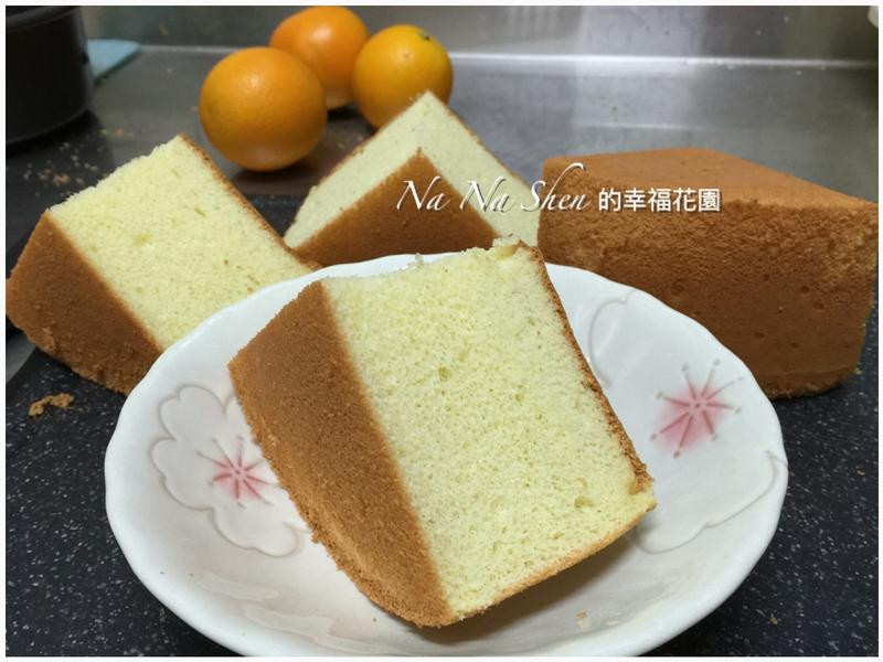 香橙戚风蛋糕的做法