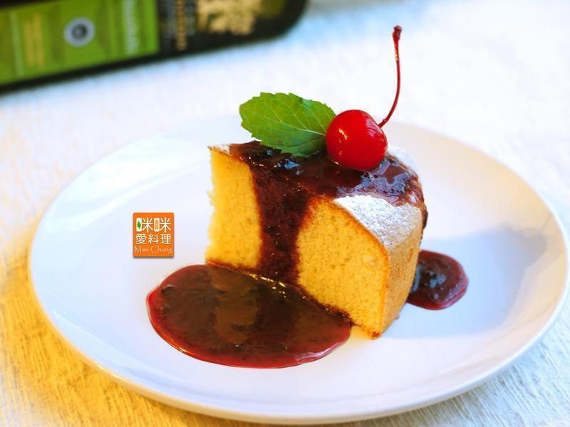 Mimi?酒酿樱桃戚风蛋糕(奶蛋素)的做法