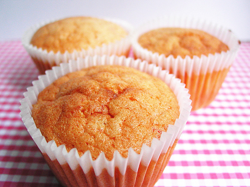 蕃茄戚风蛋糕的做法