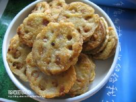 香煎藕盒的做法