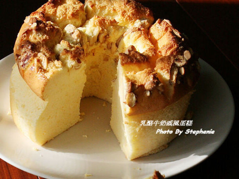 牛奶乳酪戚风蛋糕的做法