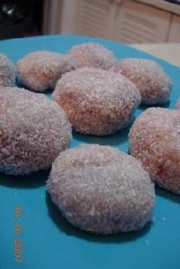 紫番薯芋头糯米糍的做法