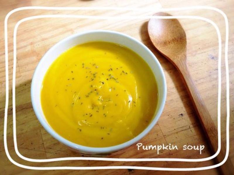 超简易南瓜浓汤的做法