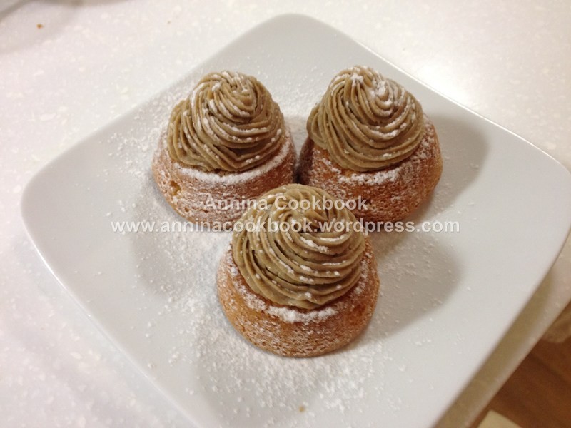 栗子蒙布朗蛋糕的做法