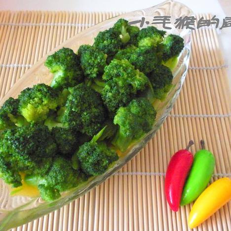 鲍汁西兰花的做法