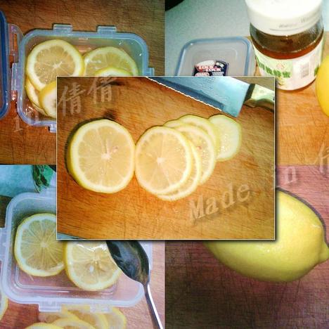 新鲜柠檬蜂蜜茶的做法