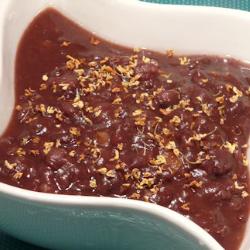 红豆桂花羹的做法