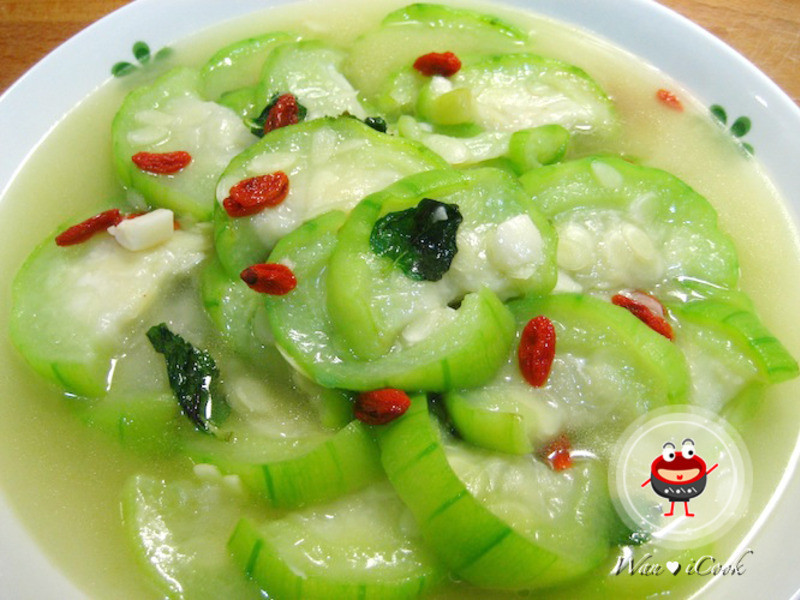 ?宛の美好”食“光 ? 枸杞丝瓜的做法