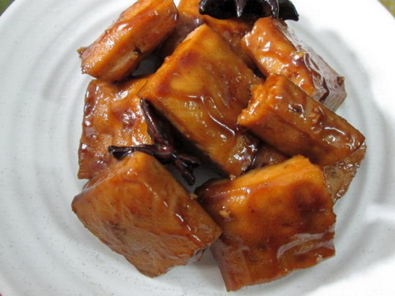 蜜汁五香豆干的做法