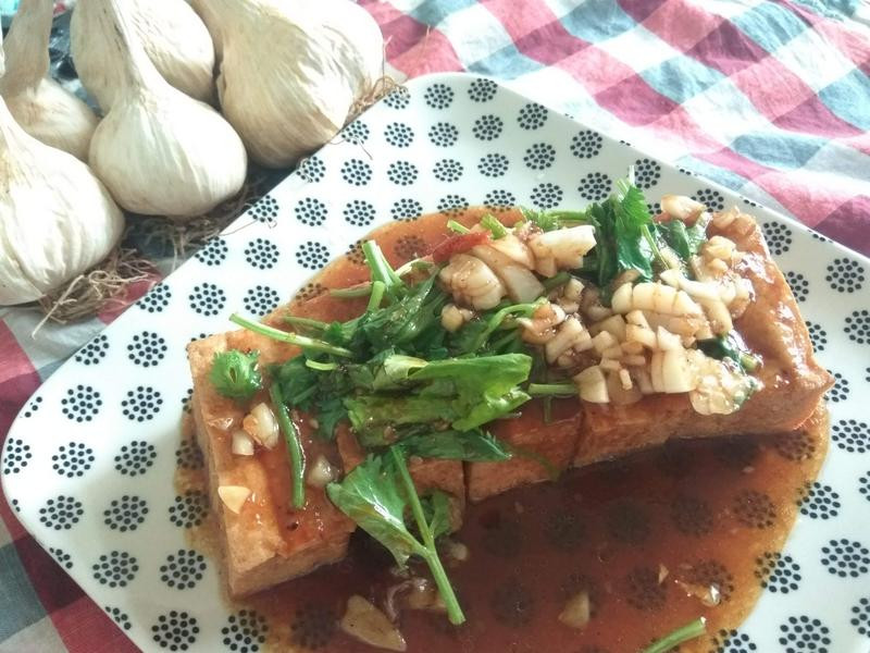 酥炸脆皮油豆腐的做法