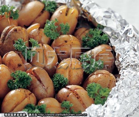 纸包土豆的做法