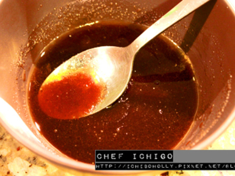 泰式酸甜芒果沙拉 煎鸡排的做法