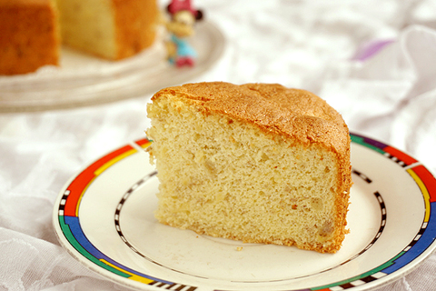 超浓郁香蕉戚风蛋糕的做法