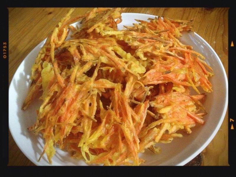 酥炸胡萝卜的做法