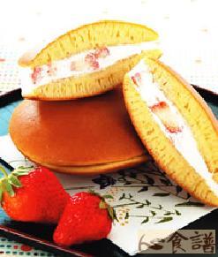 微醺草莓铜锣烧的做法