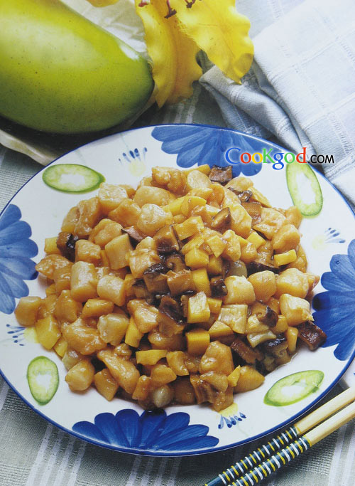 红烧干贝的做法