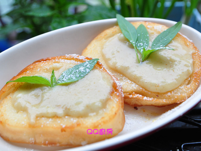 奶香绿咖哩馒头小点心的做法