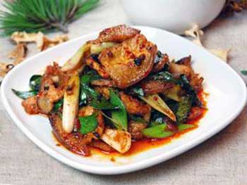 生爆盐煎肉的做法