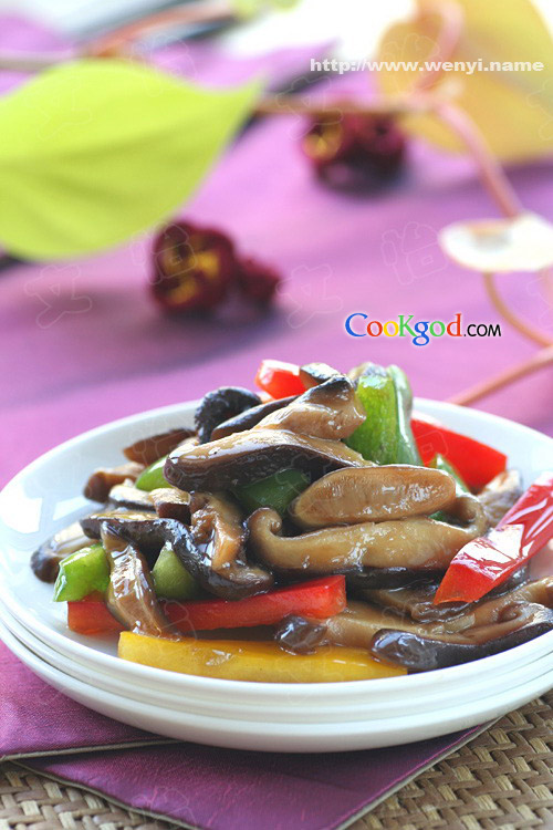 酱汁炒鲜蘑的做法