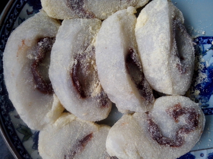 豆沙糯米糕的做法