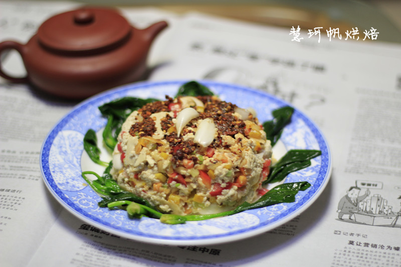 豆腐西施--蒸营养豆腐的做法