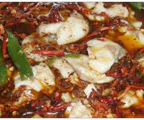 麻麻辣辣红红白白水煮鱼的做法