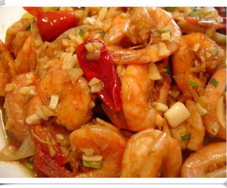 蒜蓉开边大虾的做法